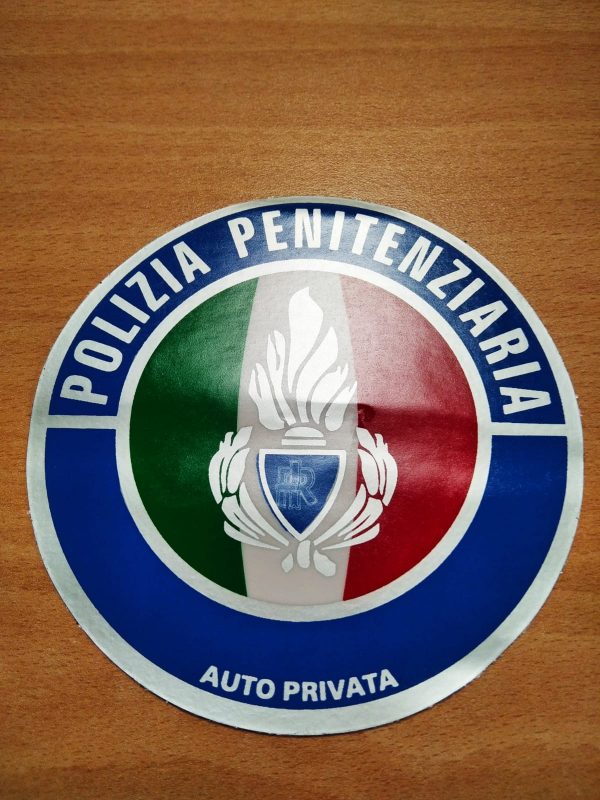 ADESIVO POLIZIA PENITENZIARIA