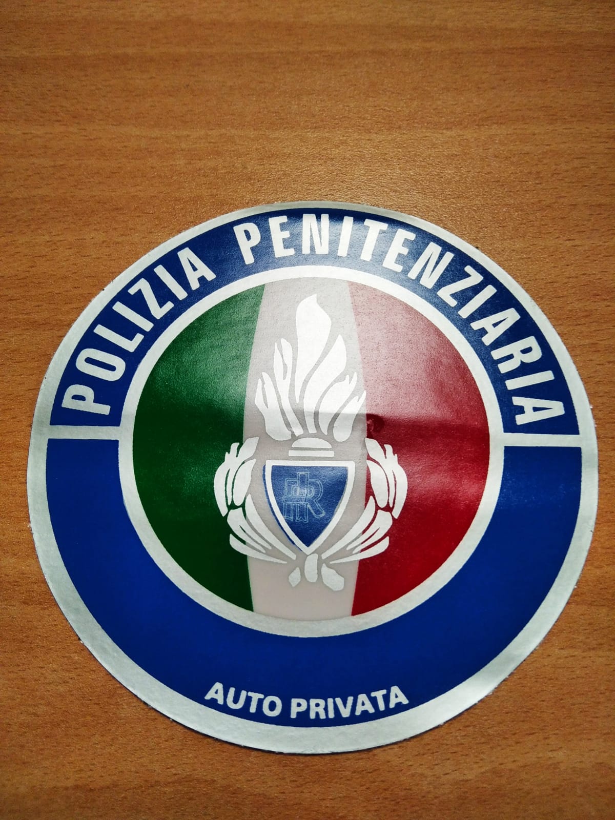 ADESIVO POLIZIA PENITENZIARIA auto privata - mimetix